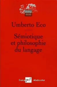 Sémiotique et philosophie du langage