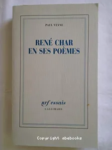 René Char en ses poèmes