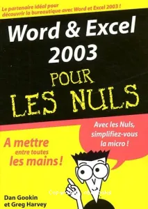 Word & Excel 2003