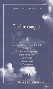 Théâtre complet