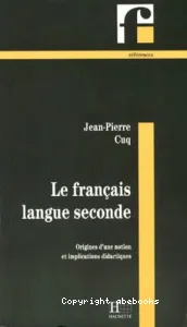 Le français langue seconde