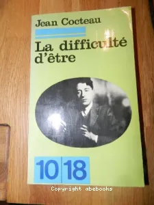 La Difficulté d'être