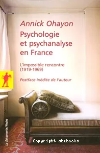 Psychologie et psychanalyse en France