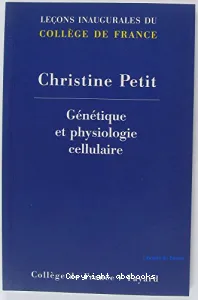 Chaire de génétique et physiologie cellulaire