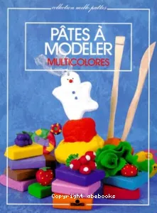 Pâtes à modeler multicolores