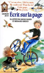 Écrit sur la page