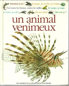 Qui suis-je ? un animal venimeux