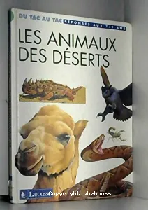 Les animaux des déserts