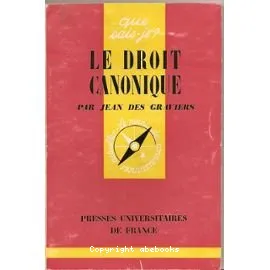 Le Droit canonique