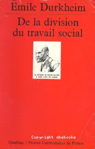 De la division du travail social