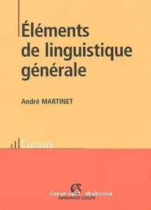 Éléments de linguistique générale