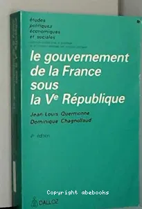 Le Gouvernement de la France sous la Ve République