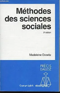 Méthodes des sciences sociales