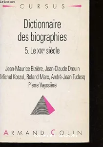 Dictionnaire des biographies