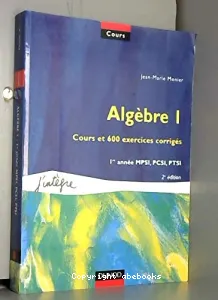 Algèbre I