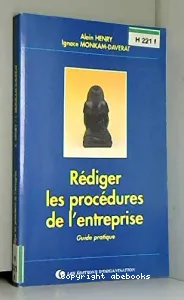 Rédiger les procédures de l'entreprise