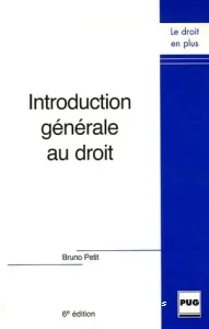 Introduction générale au droit