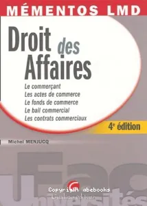 Droit des affaires