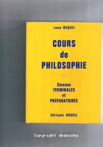 Cours de philosophie