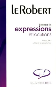 Dictionnaire des expressions et locutions