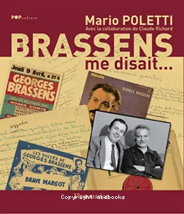 Brassens me disait