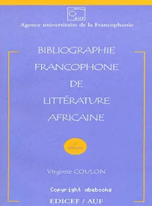 Bibliographie francophone de littérature africaine