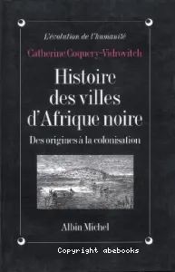 Histoire des villes d'Afrique noire