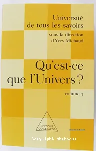 Qu'est-ce que l'univers ?