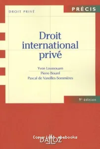 Droit international privé