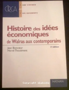 Histoire des idées économiques