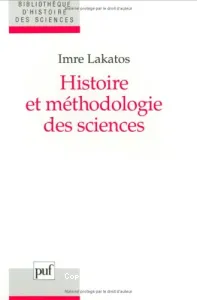 Histoire et méthodologie des sciences