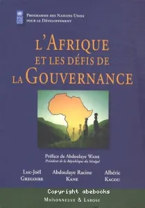 L'Afrique et les défis de la gouvernance