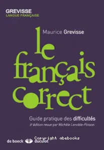 Le français correct