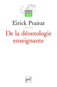 De la déontologie enseignante