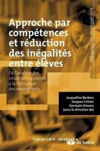 Approche par compétences et réduction des inégalités d'apprentissage entre élèves