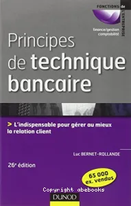 Principes de technique bancaire