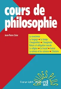 Cours de philosophie