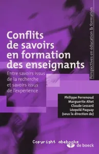 Conflits de savoir en formation des enseignants