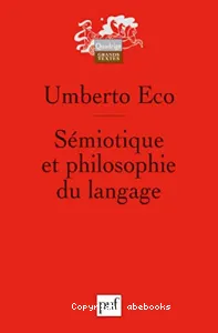 Sémiotique et philosophie du langage