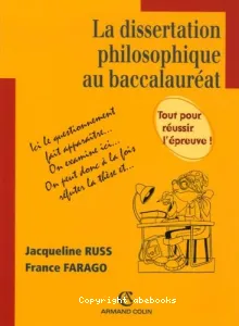 La dissertation philosophique au baccalauréat