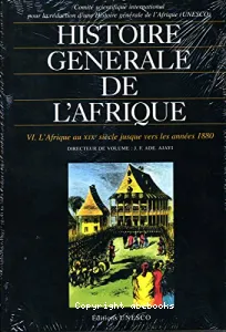 L'Afrique au XIX siècle jusque vers les années 1880