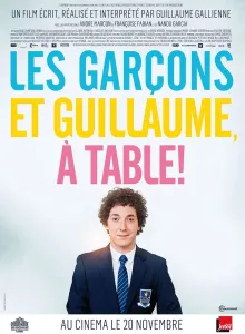 Les garçons et Guillaume à table !