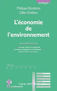 L'économie de l'environnement