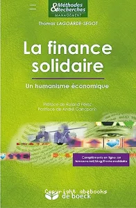 La finance solidaire