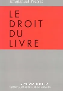 Le droit du livre