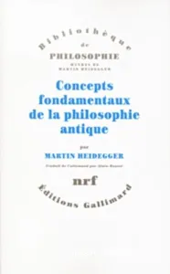 Concepts fondamentaux de la philosophie antique