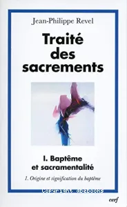 Baptême et sacramentalité