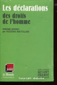 Les déclarations des droits de l'homme