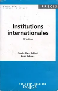 Institutions internationales