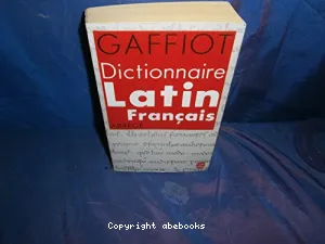 Dictionnaire latin-français abrégé